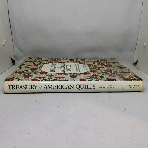 Treasury Of American Quilts-Nelson & Houck-1984-Hardcover-DJ-Very Good Condition - Picture 3 of 12
